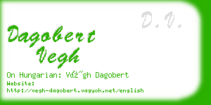 dagobert vegh business card